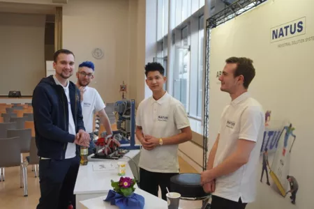 NATUS Azubis bei Jugend forscht